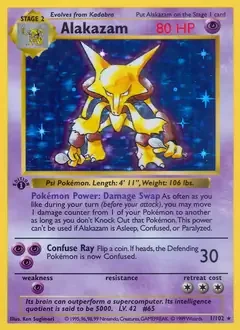 Alakazam Holo 1