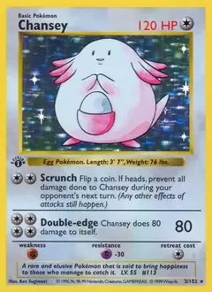 Chansey Holo 3