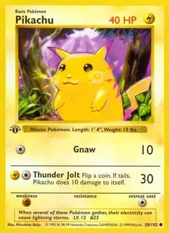 Pikachu Yellow Cheeks 58