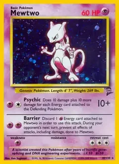 Mewtwo Holo 10