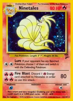 Ninetales Holo 13