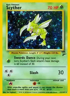 Scyther Holo 17