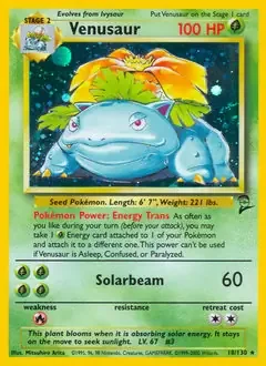 Venusaur Holo 18