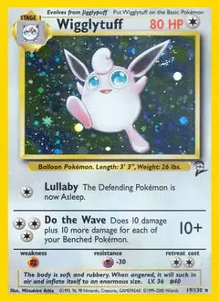 Wigglytuff Holo 19