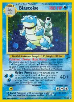 Blastoise Holo 2