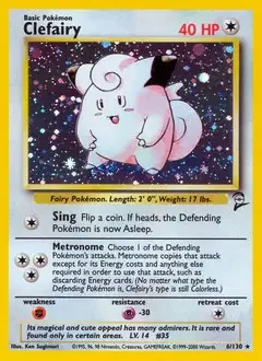 Clefairy Holo 6