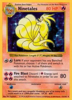 Ninetales Holo 12