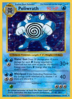Poliwrath Holo 13