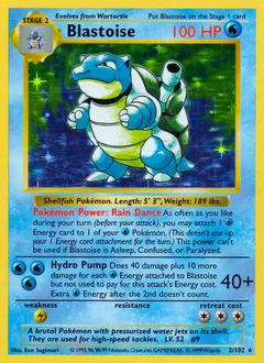 Blastoise Holo 2
