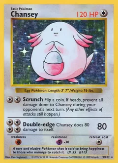 Chansey Holo 3