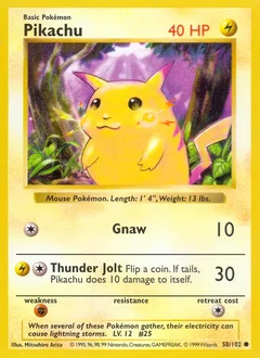 Pikachu Yellow Cheeks 58