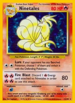 Ninetales Holo 12