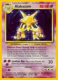 Alakazam Holo 1