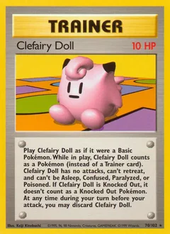 Clefairy Doll 70