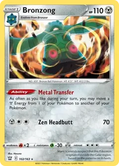 Bronzong Holo 102