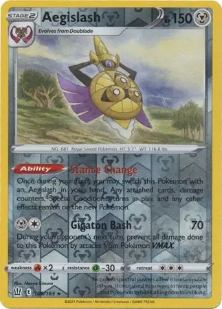 Aegislash Reverse Holo