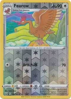 Fearow Reverse Holo 112