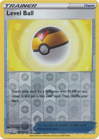 Level Ball Reverse Holo