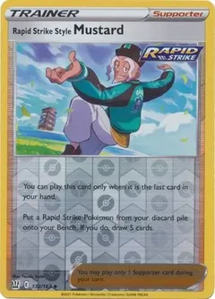 Rapid Strike Style Mustard Reverse Holo 132