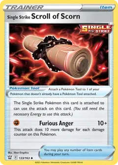 Single Strike Scroll of Scorn 133
