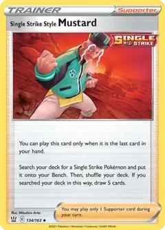 Single Strike Style Mustard 134