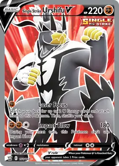 Full Art Single Strike Urshifu V