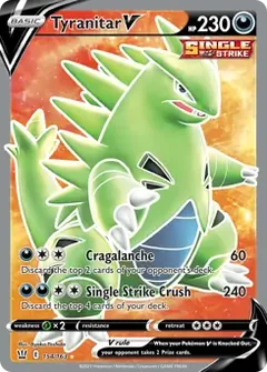 Full Art Tyranitar V 154