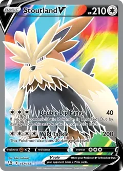 Full Art Stoutland V 157