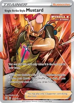 Full Art Single Strike Style Mustard 163