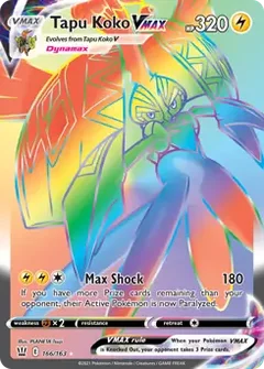 Tapu Koko VMAX Secret 166