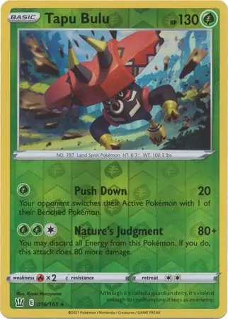 Tapu Bulu Reverse Holo