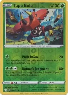 Tapu Bulu Reverse Holo 016