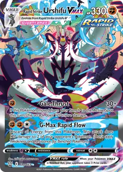Rapid Strike Urshifu VMAX Alternate Art Secret