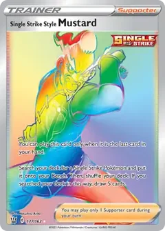 Single Strike Style Mustard Secret 177