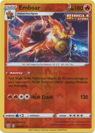 Emboar Reverse Holo
