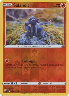 Salandit Reverse Holo 027