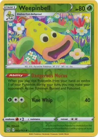 Weepinbell Reverse Holo