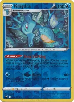 Kingdra Reverse Holo 033