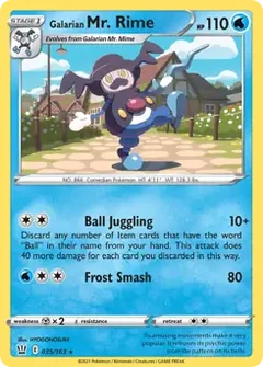 Galarian Mr. Rime 035