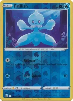Frillish Reverse Holo 041