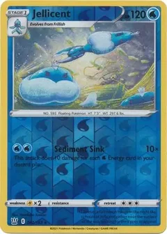 Jellicent Reverse Holo 042