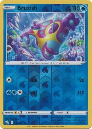 Bruxish Reverse Holo