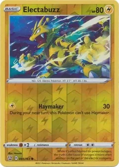 Electabuzz Reverse Holo 044