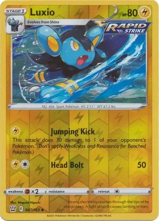 Luxio Reverse Holo