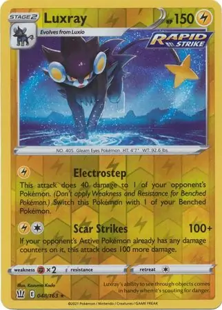 Luxray Reverse Holo