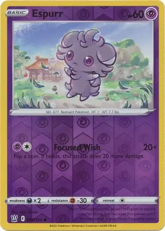 Espurr Reverse Holo