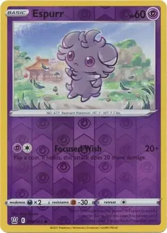 Espurr Reverse Holo 060