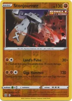 Stonjourner Reverse Holo 084