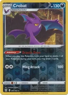Crobat Reverse Holo 091