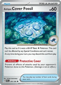 Antique Cover Fossil 080